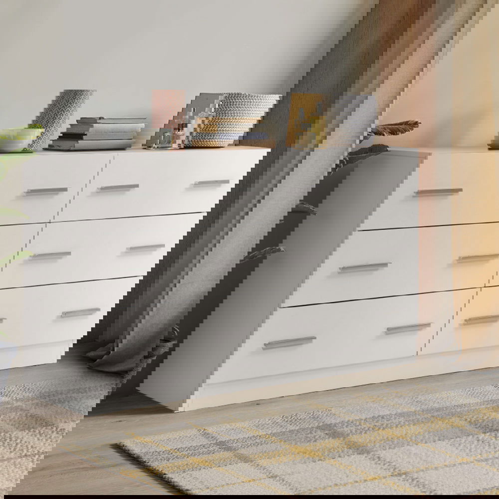 Artiss 6 Chest of Drawers - VEDA White - Cosy Abode