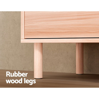 Artiss 6 Chest of Drawers Cabinet Dresser Table Tallboy Storage Bedroom Pine - Cosy Abode