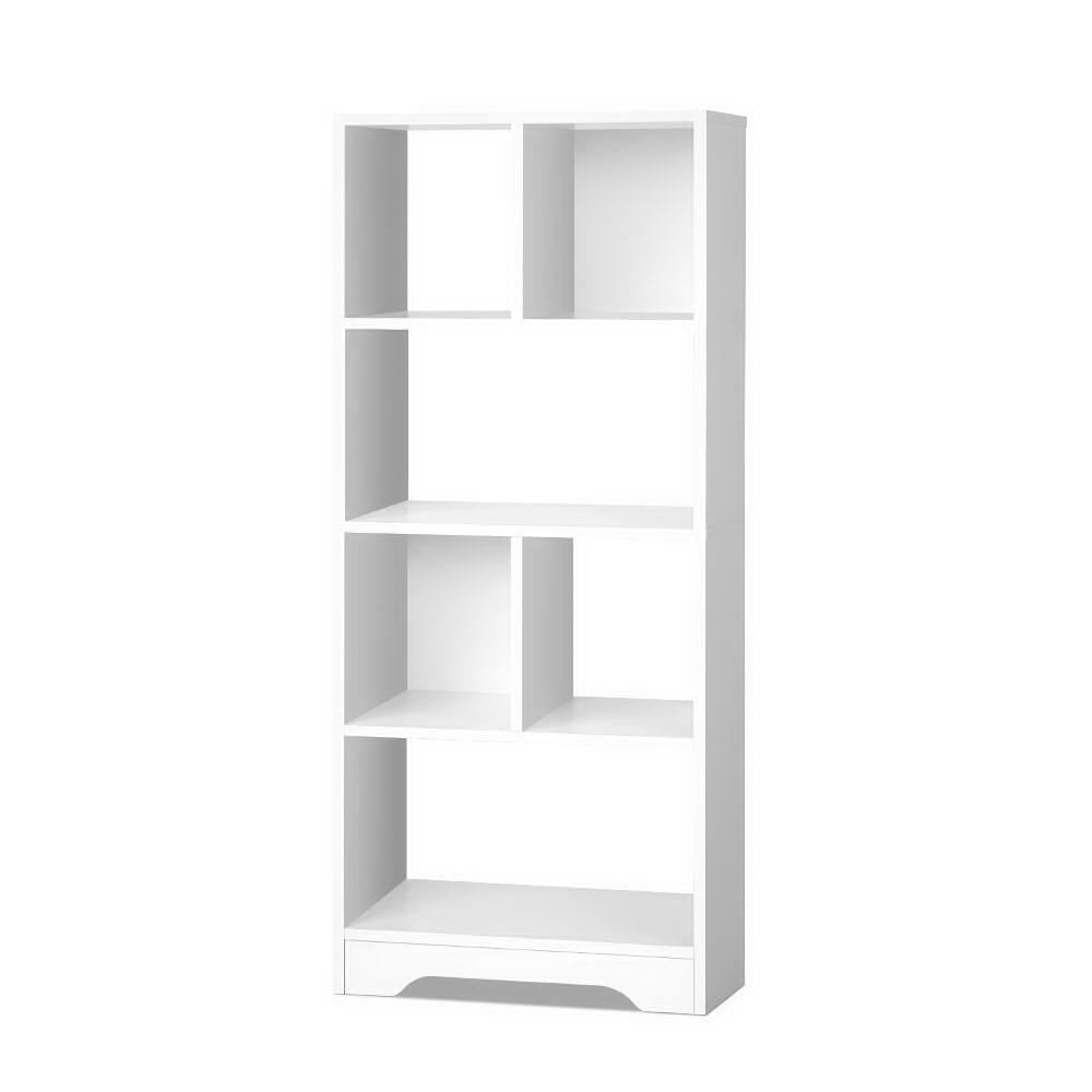 Artiss 6 Tier Bookshelf ANA - White - Cosy Abode