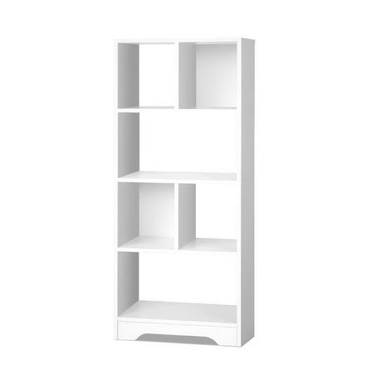 Artiss 6 Tier Bookshelf ANA - White - Cosy Abode