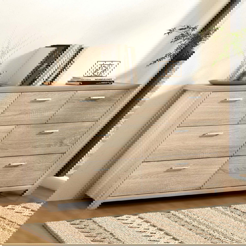 Artiss 7 Chest of Drawers - MAXI Pine - Cosy Abode