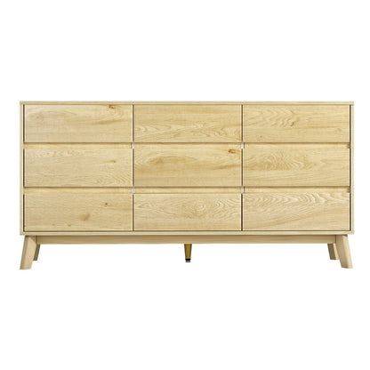 Artiss 9 Chest of Drawers Tallboy Cabinet - XAVI Pine - Cosy Abode