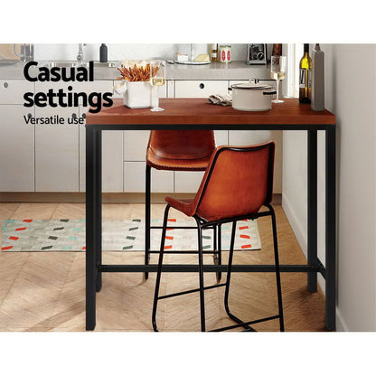 Artiss Alex Bar Table 100CM Rectangular - Cosy Abode
