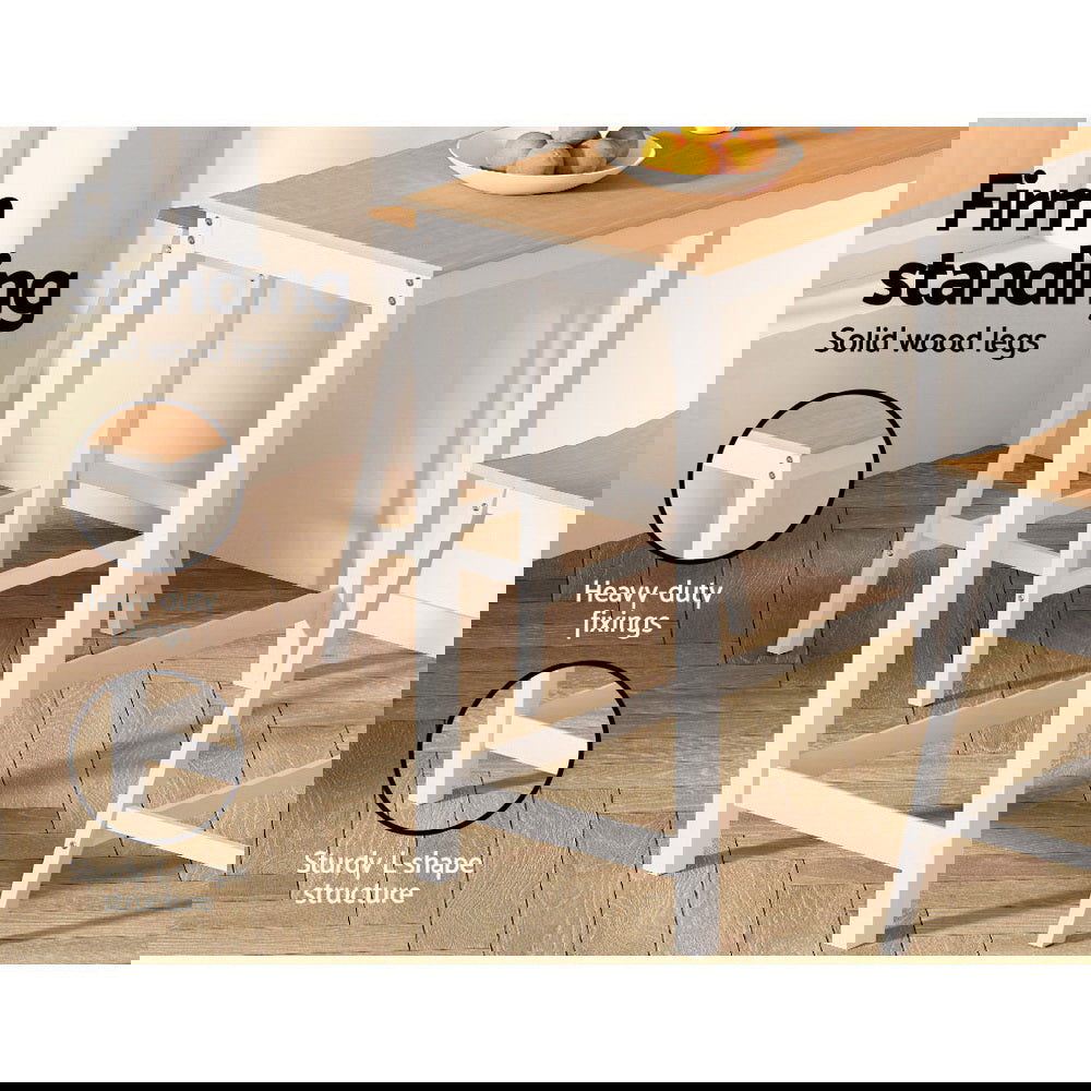 Artiss Ari Bar Table 108CM Rectangular - Cosy Abode