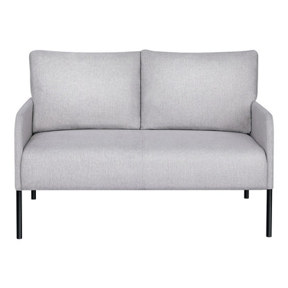 Artiss Armchair 2-Seater Sofa Pillow Linen Grey - Cosy Abode