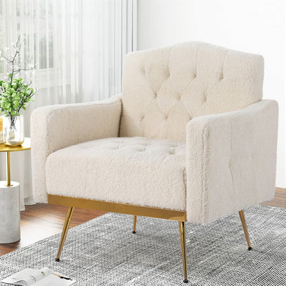 Artiss Armchair Boucle Beige Nicole - Cosy Abode