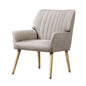 Artiss Armchair Fabric Beige Sebastini - Cosy Abode