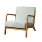 Artiss Armchair Fabric Grey Olive - Cosy Abode