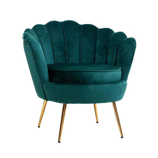 Artiss Armchair Velvet Green Callista - Cosy Abode