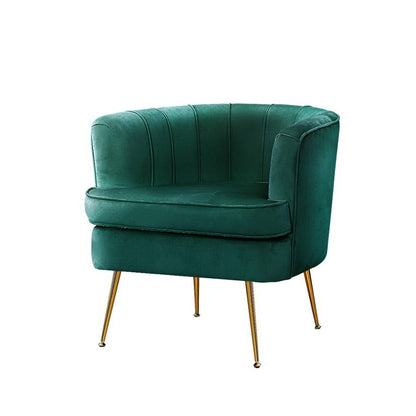 Artiss Armchair Velvet Green Norvia - Cosy Abode