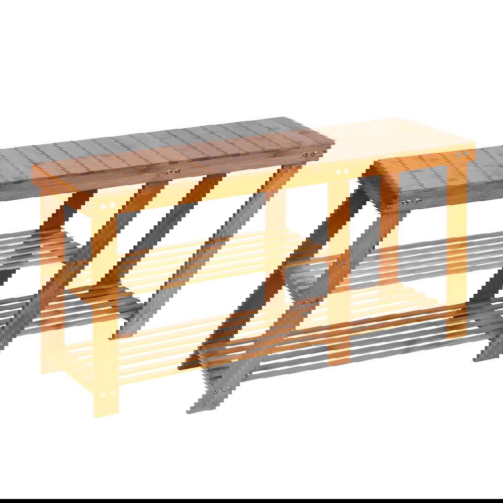 Artiss Bamboo Shoe Rack Bench - Cosy Abode