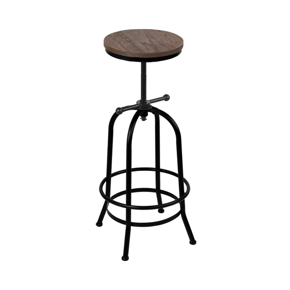 Artiss Bar Stools Adjustable Wood Chairs - Cosy Abode