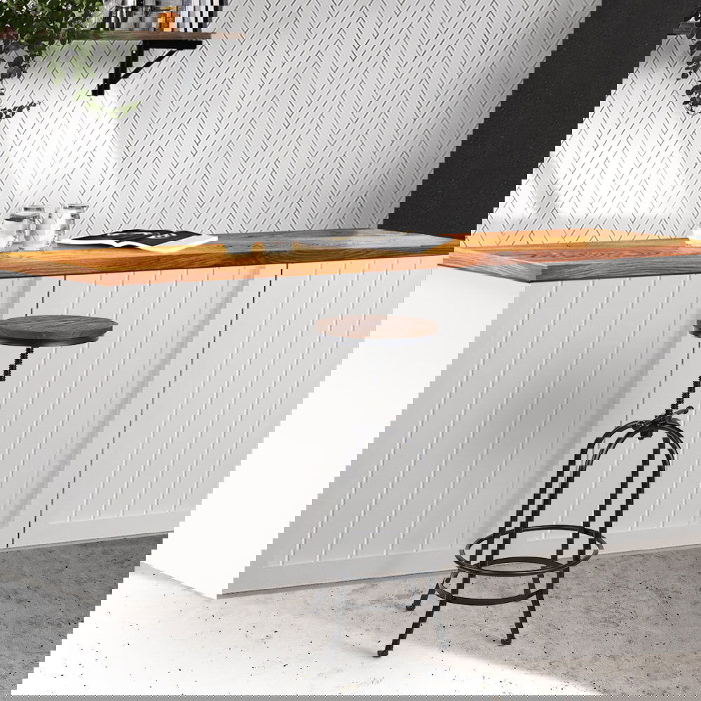 Artiss Bar Stools Adjustable Wood Chairs - Cosy Abode