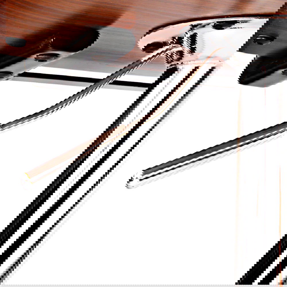 Artiss Bar Stools Gas Lift Leather Black - Cosy Abode