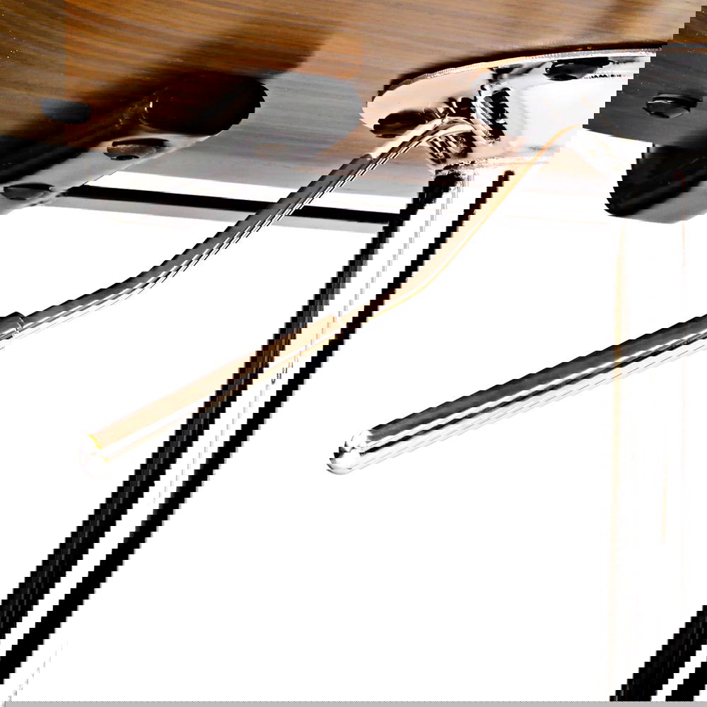 Artiss Bar Stools Gas Lift Leather White - Cosy Abode