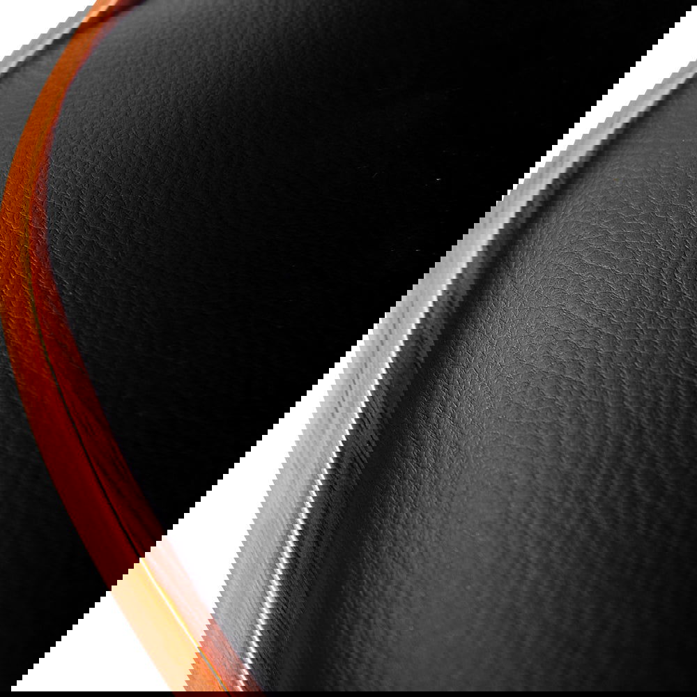 Artiss Bar Stools Gas Lift Leather w/Armrest Black - Cosy Abode