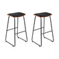 Artiss Bar Stools Kitchen Counter Stools Metal Chairs x2 - Cosy Abode
