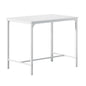 Artiss Bar Table Dining Desk Metal Legs - White - Cosy Abode