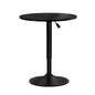 Artiss Bar Table Gas Lift Round Black - Cosy Abode