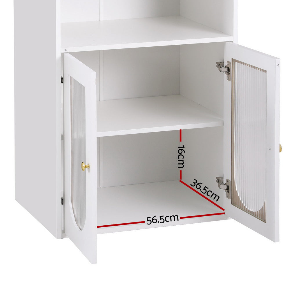 Artiss Bar Table Storage Cabinet Dining Wine Rack Home Office Desk Extendable - Cosy Abode