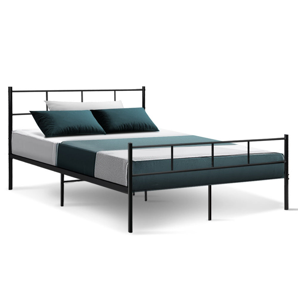 Artiss Bed Frame Double Metal Bed Frames SOL - Cosy Abode