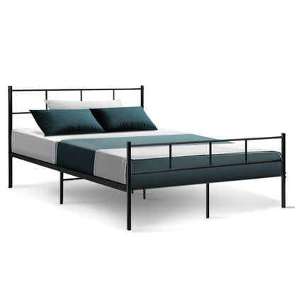 Artiss Bed Frame Double Metal Bed Frames SOL - Cosy Abode