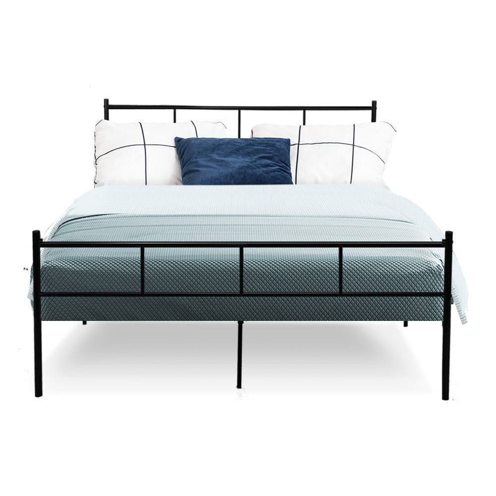 Artiss Bed Frame Double Metal Bed Frames SOL - Cosy Abode