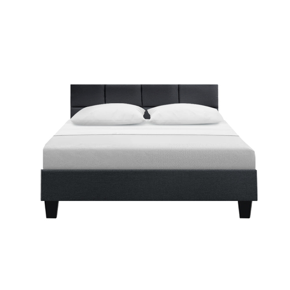 Artiss Bed Frame Double Size Charcoal TINO - Cosy Abode