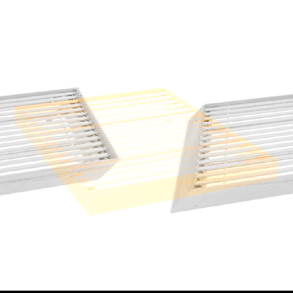 Artiss Bed Frame Double Size Floating Wooden Mattress Base Platform Timber ODIN - Cosy Abode