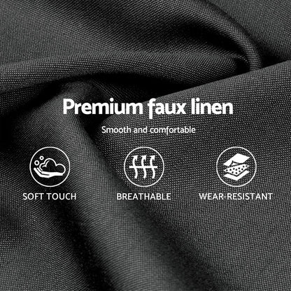 Artiss Bed Frame Double Size Grey NEO - Cosy Abode