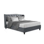 Artiss Bed Frame Double Size Grey PIER - Cosy Abode