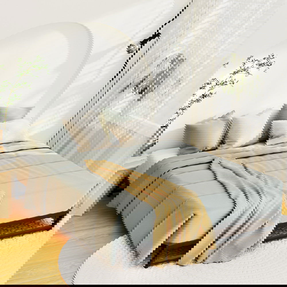 Artiss Bed Frame Double Size Metal BERU - Cosy Abode