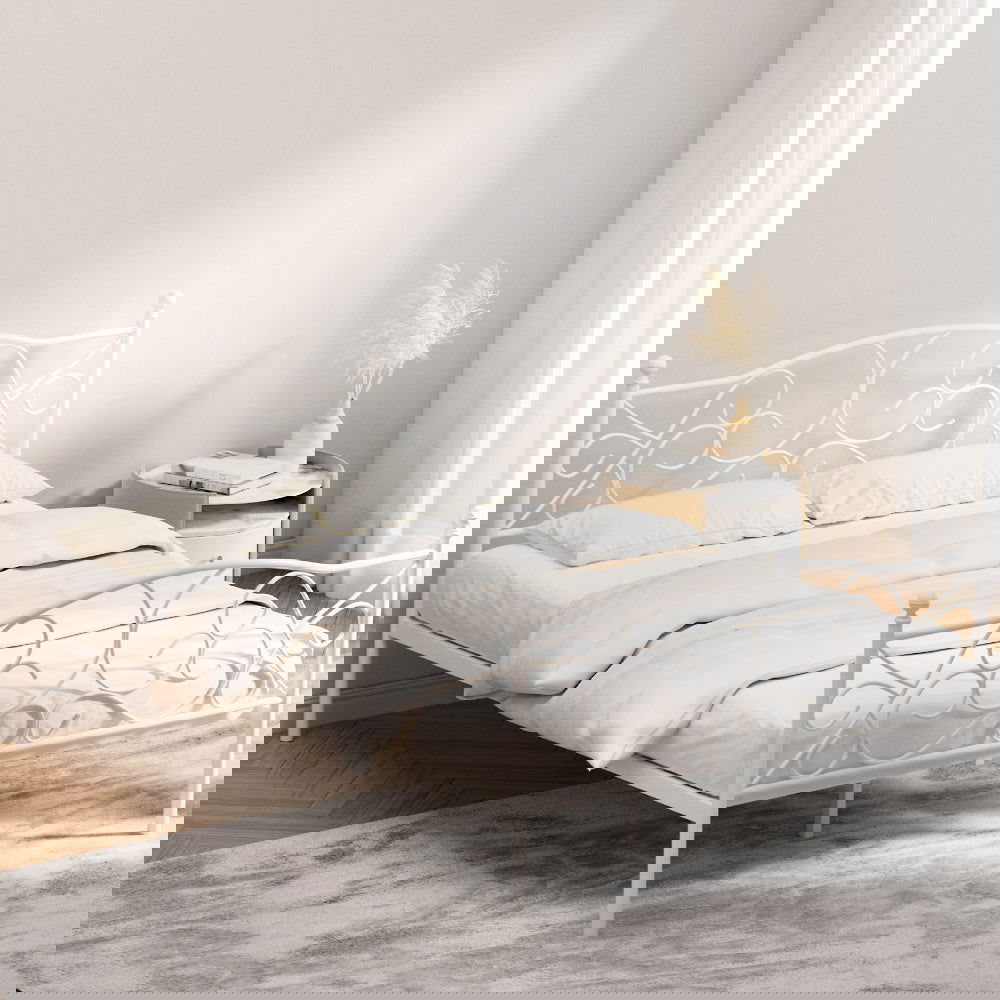 Artiss Bed Frame Double Size Metal Frame GROA - Cosy Abode