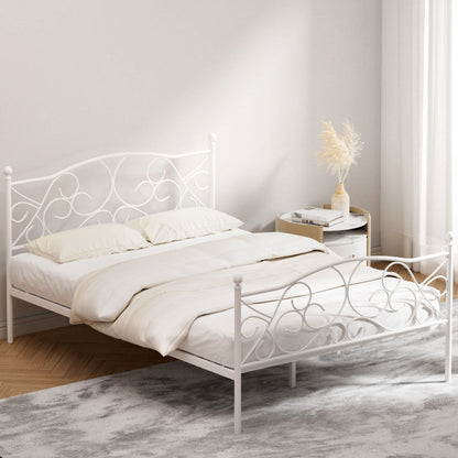 Artiss Bed Frame Double Size Metal Frame GROA - Cosy Abode