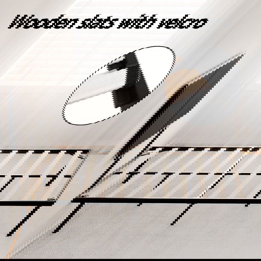 Artiss Bed Frame Double Size Metal Frame NOE - Cosy Abode