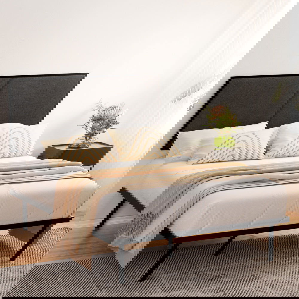 Artiss Bed Frame Double Size Metal Frame NOE - Cosy Abode