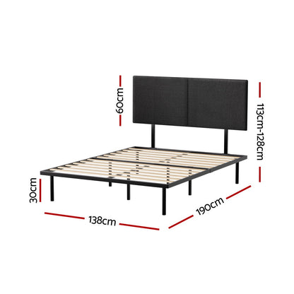 Artiss Bed Frame Double Size Metal Frame NOR - Cosy Abode