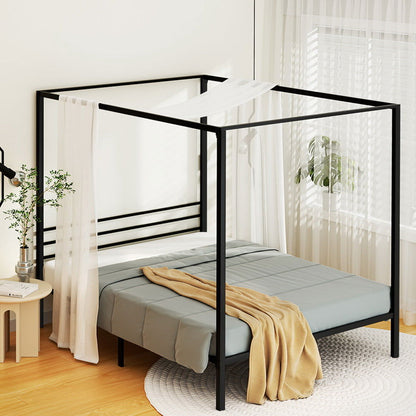 Artiss Bed Frame Double Size Metal Frame POCHY - Cosy Abode
