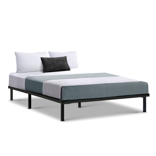 Artiss Bed Frame Double Size Metal Frame TED - Cosy Abode