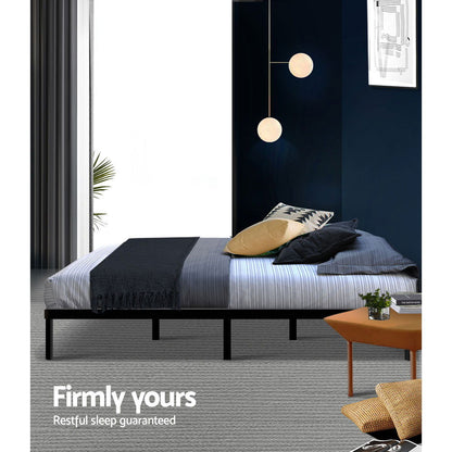 Artiss Bed Frame Double Size Metal Frame TED - Cosy Abode