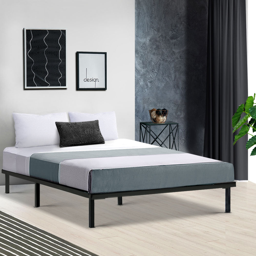 Artiss Bed Frame Double Size Metal Frame TED - Cosy Abode