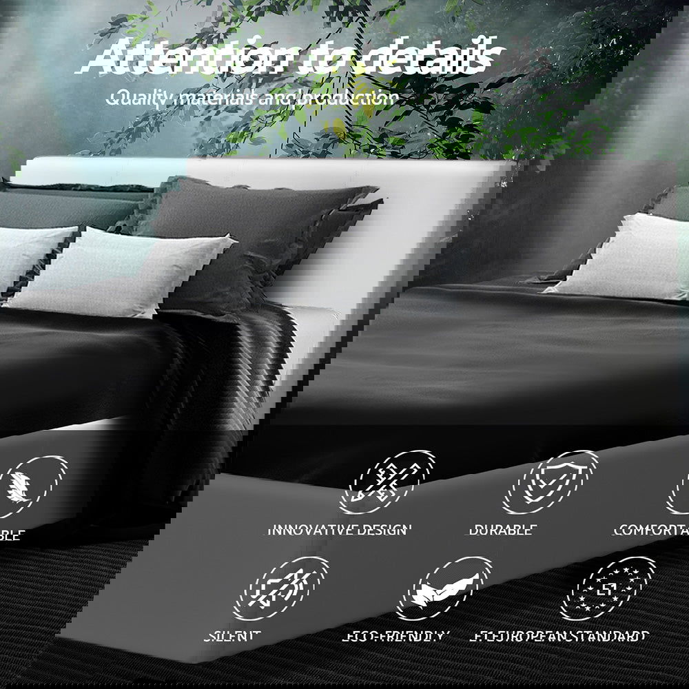 Artiss Bed Frame Double Size White NEO - Cosy Abode