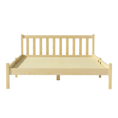 Artiss Bed Frame Double Size Wooden Oak SOFIE - Cosy Abode