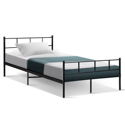 Artiss Bed Frame King Single Metal Bed Frames SOL - Cosy Abode
