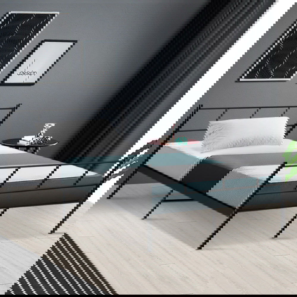 Artiss Bed Frame King Single Metal Bed Frames SOL - Cosy Abode