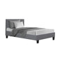 Artiss Bed Frame King Single Size Grey NEO - Cosy Abode