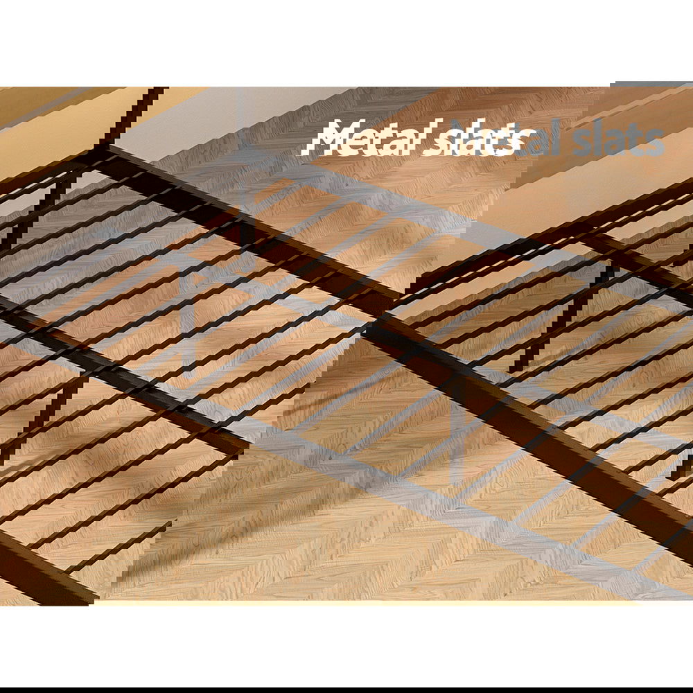 Artiss Bed Frame King Single Size Metal Base Mattress Platform Foundation PAULA - Cosy Abode