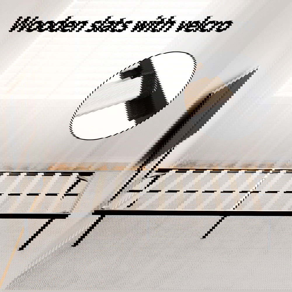 Artiss Bed Frame King Single Size Metal Frame NOE - Cosy Abode