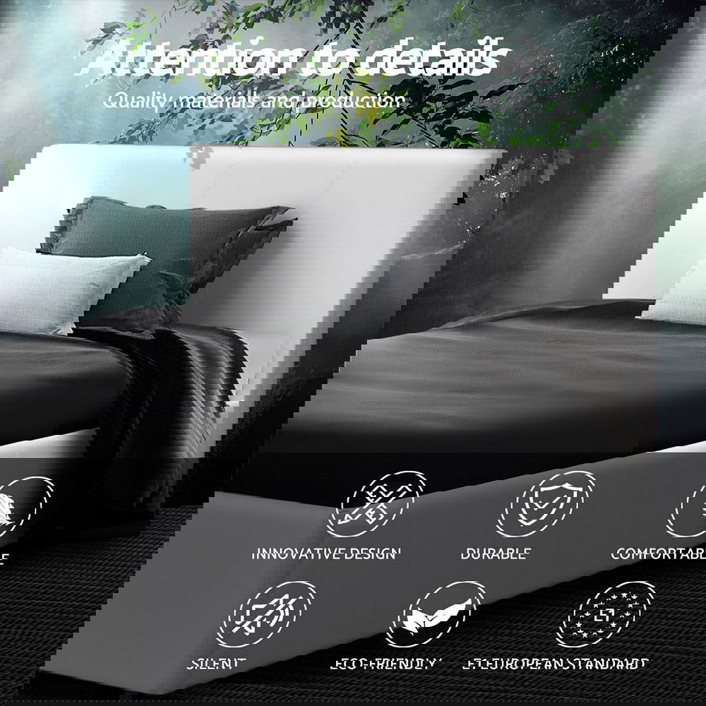 Artiss Bed Frame King Single Size White NEO - Cosy Abode