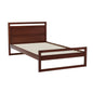 Artiss Bed Frame King Single Size Wooden Walnut WITTON - Cosy Abode